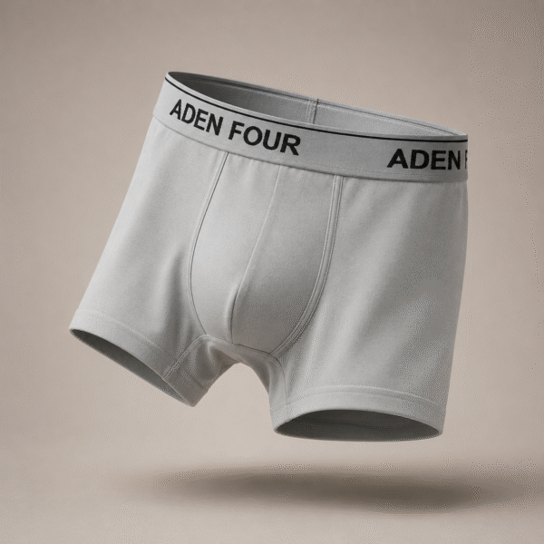 ADEN FOUR Mens Elite Grey Trunk