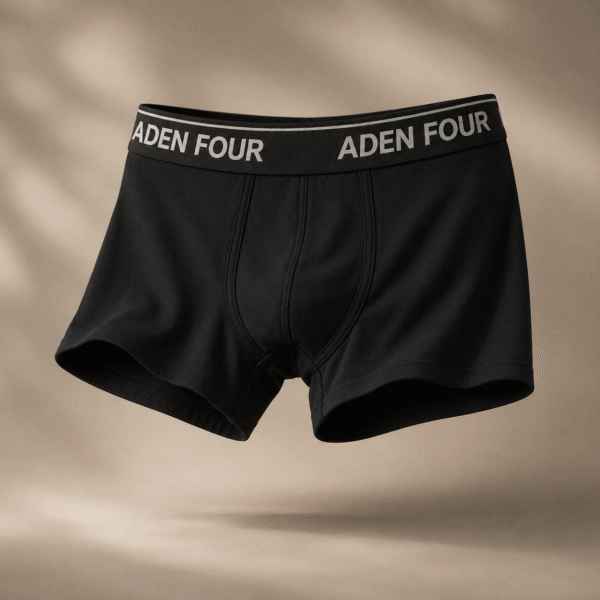 ADEN FOUR Mens Elite Black Trunk