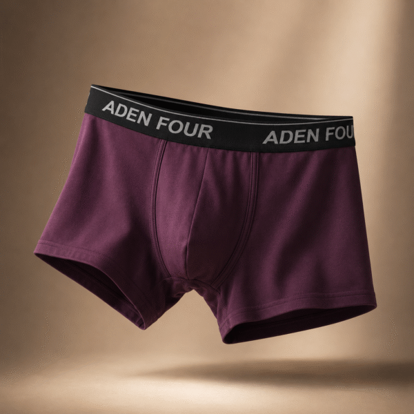 ADEN FOUR Mens Elite Maroon Trunk