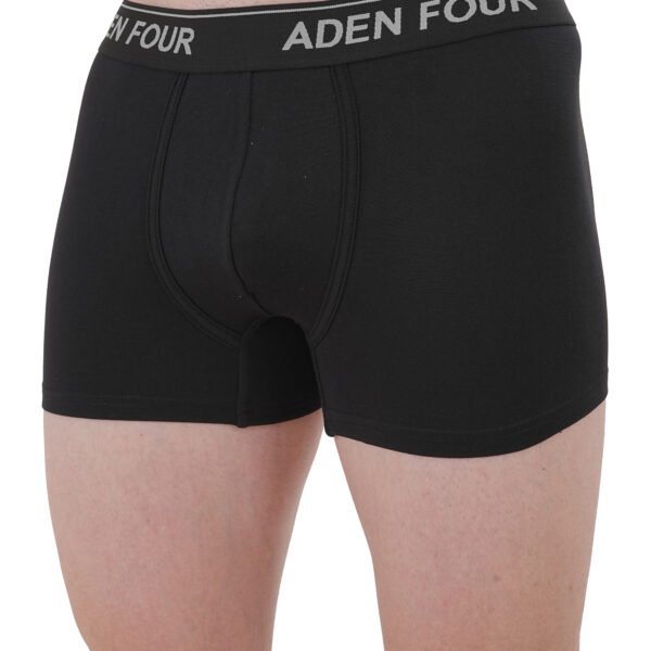 ADEN FOUR Mens Elite Black Trunk