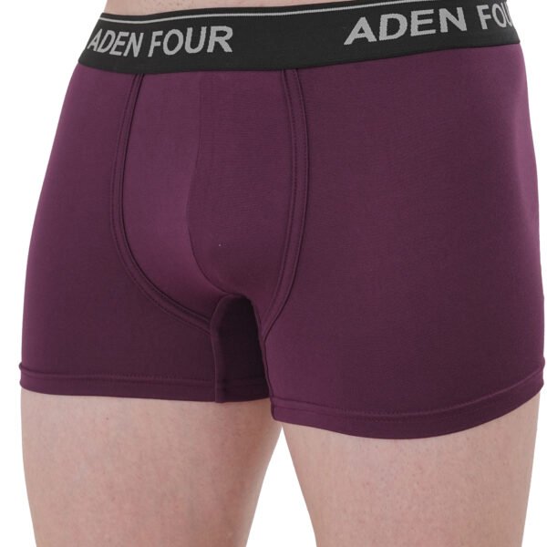 ADEN FOUR Mens Elite Maroon Trunk