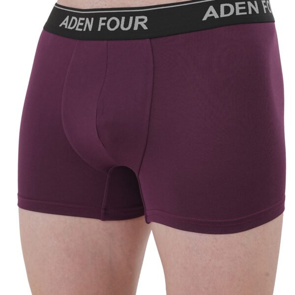 ADEN FOUR Mens Signature Maroon Trunk