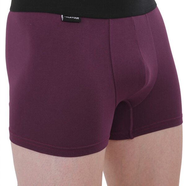 ADEN FOUR Mens Classic Maroon Trunk